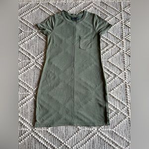 🌱Abercrombie Green TShirt Dress